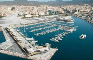 100 x 10 متر متررسو القارب Malaga San Andres Superyacht مارينا للبيع