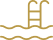يحتوي المرسى على حوض سباحة